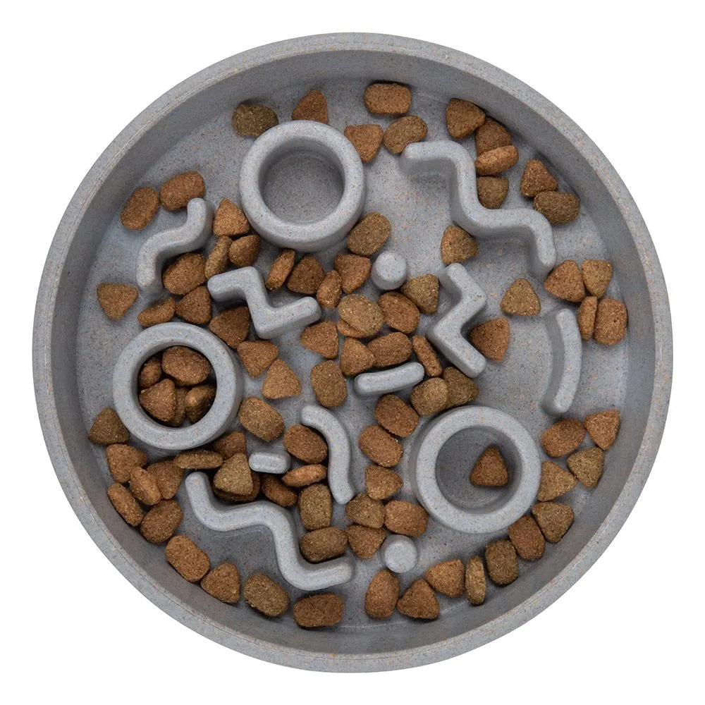 District 70 Bamboo Cat Slow Feeder Ice Blue