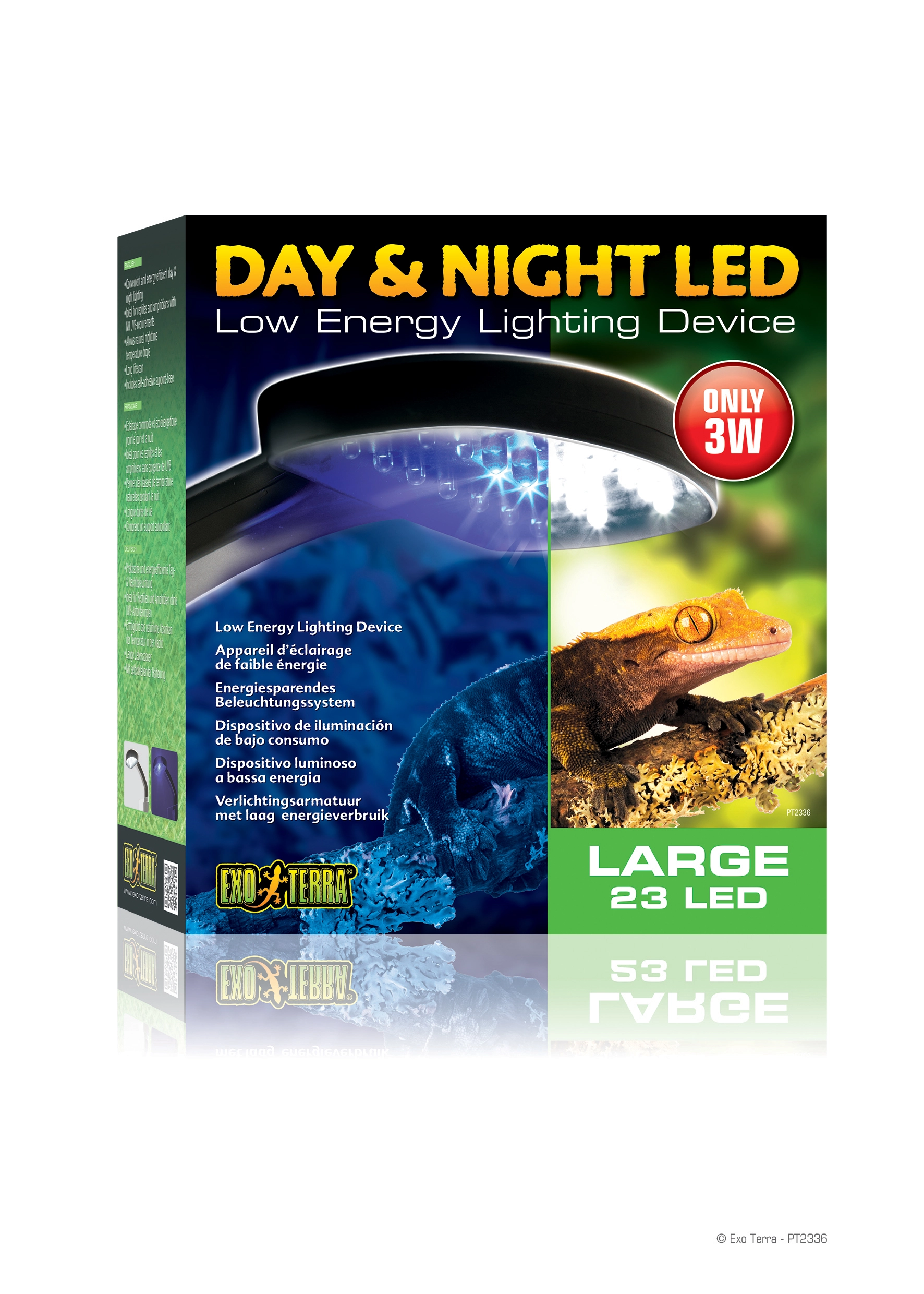 Exo Terra Dag og Nat Led stor