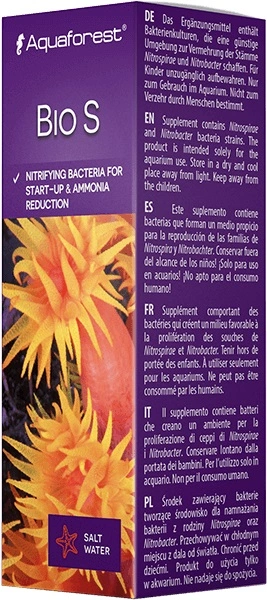 AquaForest Bio S (Bakteriopstart) 10 ml