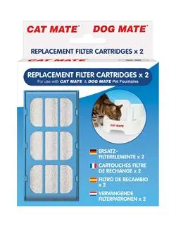 Filter til Cat Mate vandfontæne 335 2 stk