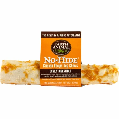 No Hide Kyllinge Tyggeben medium - naturlige hundesnacks