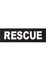 Julius K9 hundeskilt RESCUE lille