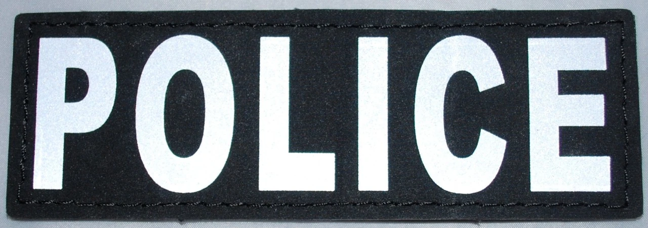 Julius K9 hundeskilt POLICE stor