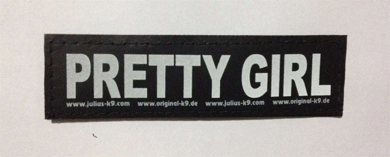 Julius k9 hundeskilt Pretty Girl baby