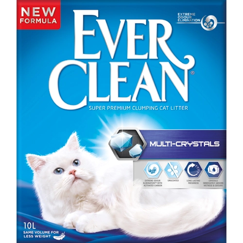 Ever Clean Multi-Crystals Kattegrus 10 L