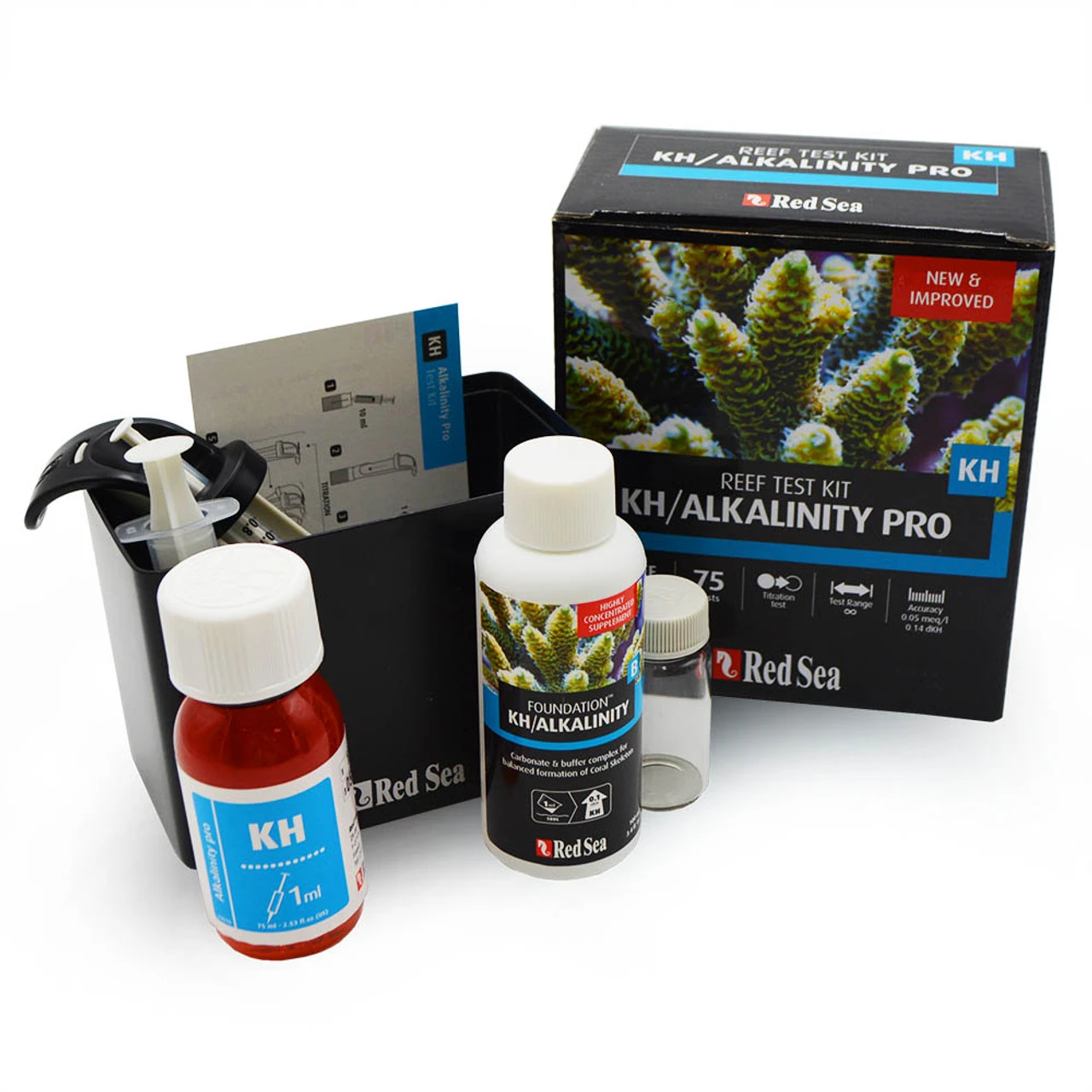 Red Sea Reef Test Kit KH Alkalinity Pro