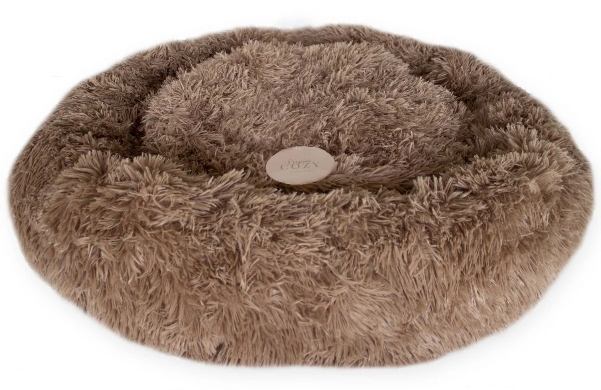 COZY Original Basic donut hundeseng 110 cm i kaffe