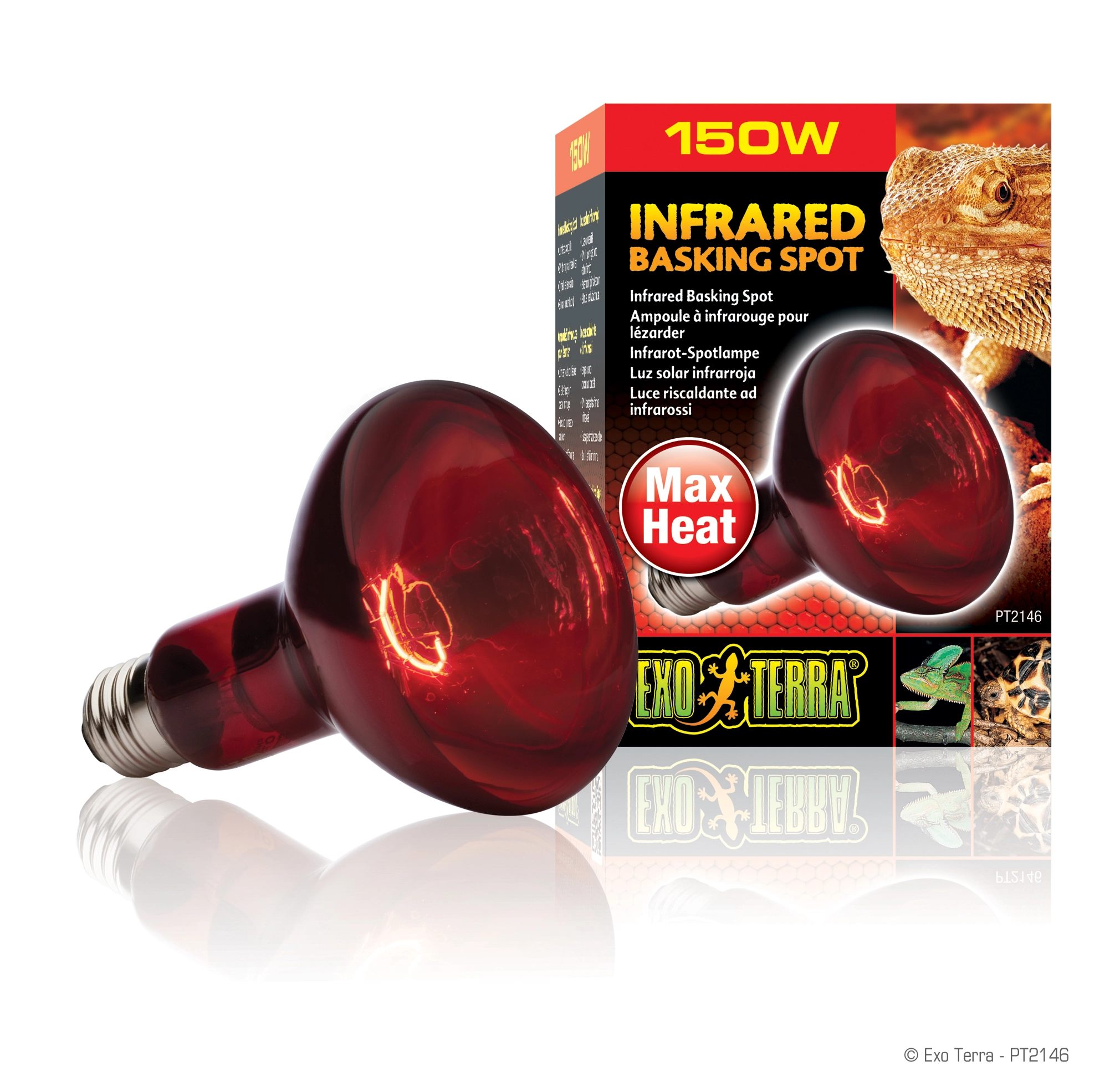 Exo Terra Heat Glo Infrarød spot 150 w