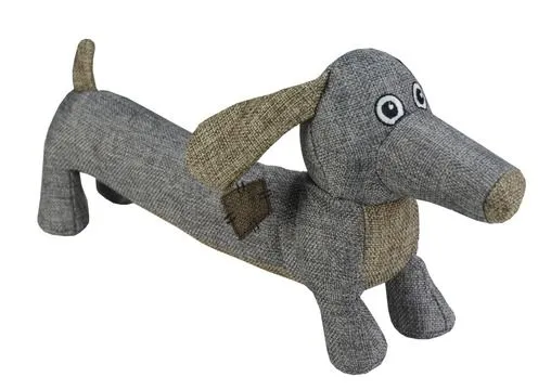 Country Dog Buddy Hundelegetøj 35 cm - slidstærk kanvas bamse