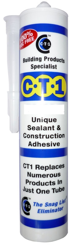 CT1 Polymer Fugemasse Klar (fungere som silicone)