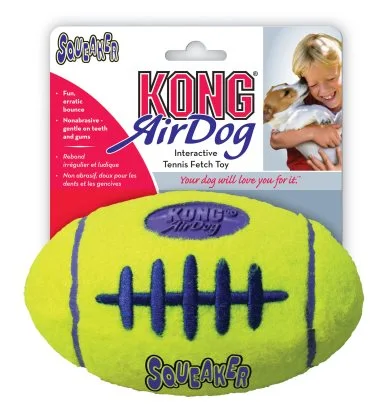 KONG Airdog Football M - amerikansk fodbold til hundeleg
