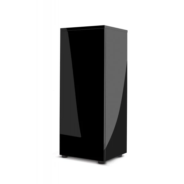 Møbelskab Kabinet Glossy Cube 50x50x90 Sort