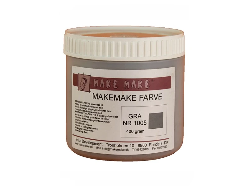 Grå farvepigment 400 ml