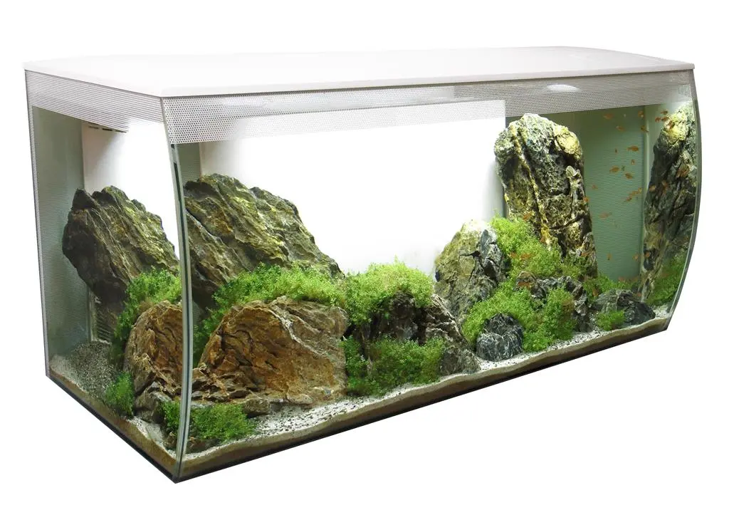 Fluval Flex akvarium 123 Liter Hvid