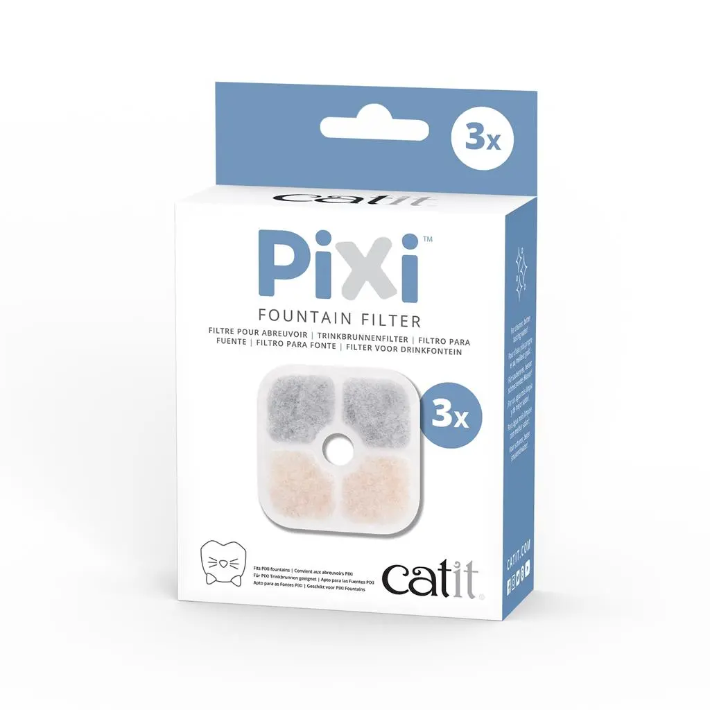 Catit Pixi Filter til Drikkefontæne 3 stk
