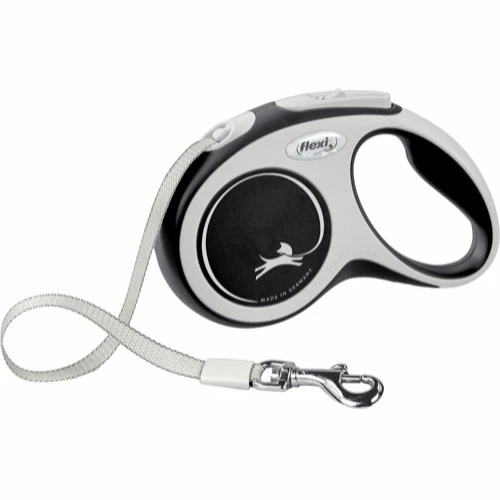 Flexi New Comfort bånd S 5 m 15 kg sort