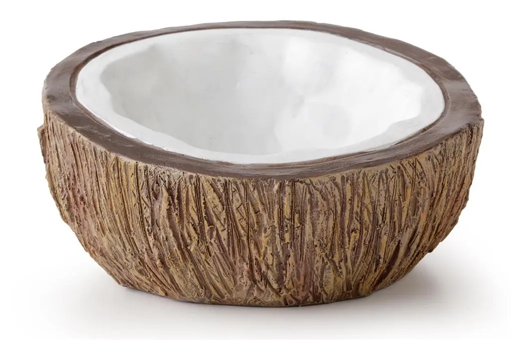 Exoterra Tiki Kokosnød Vandskål 10x10x5 cm
