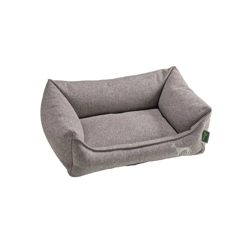 Hunter hundesofa Prag L 90 x 70 cm Grå