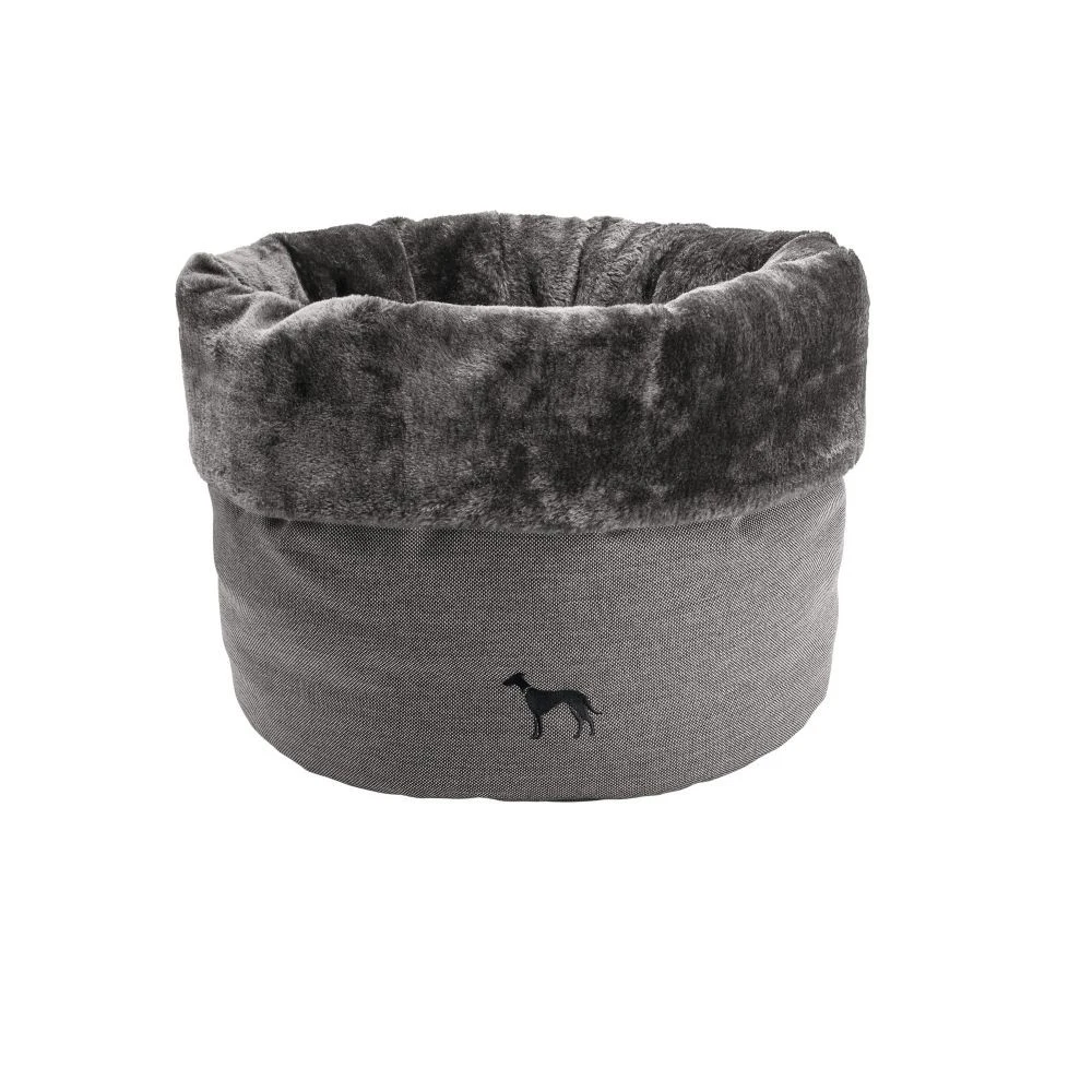 Hunde- og katteseng Livingston Ø 45 cm Grå