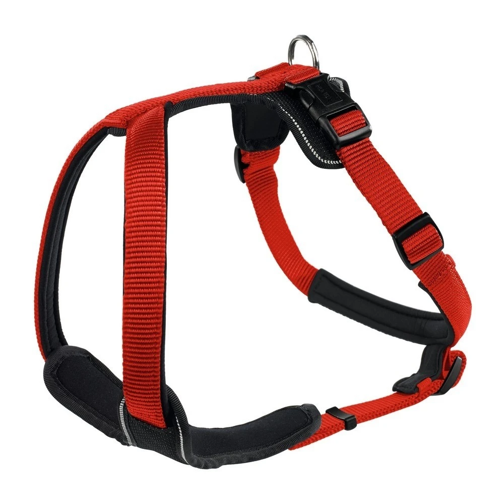 Hunter hundesele Neopren Rød XL længde 73-94 cm 2,5 cm - blød og stabil komfort