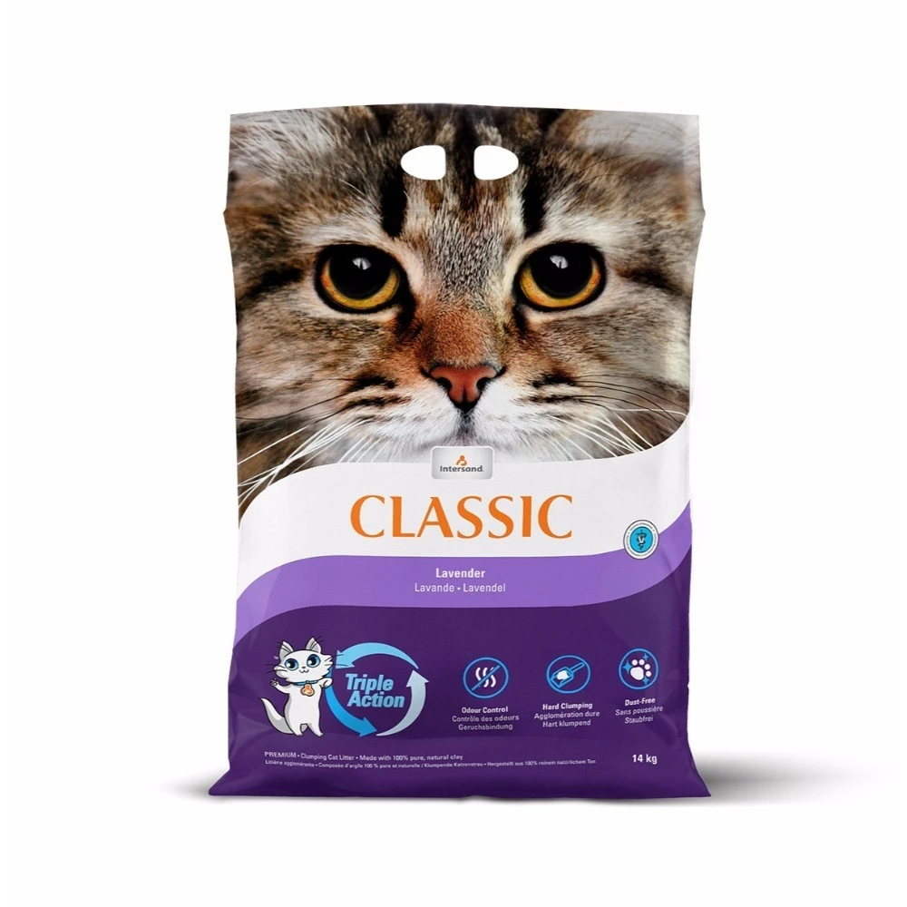 Extreme Classic Lavendel Kattegrus 14 kg
