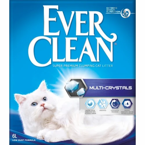 Ever Clean Multi-Crystals Kattegrus 6 L