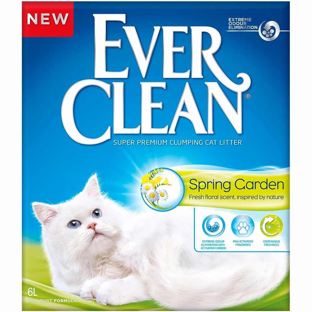 Ever Clean Spring Garden Kattegrus 6 L