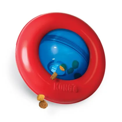 KONG Gyro Large Ø17x9,5 cm - snackbold til store hunde