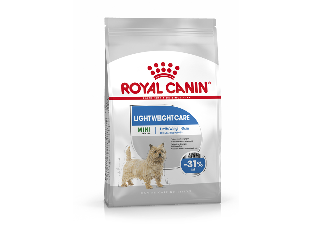 Royal Canin Light Weight Care Mini 8 kg - foder til små hunde med tendens til overvægt