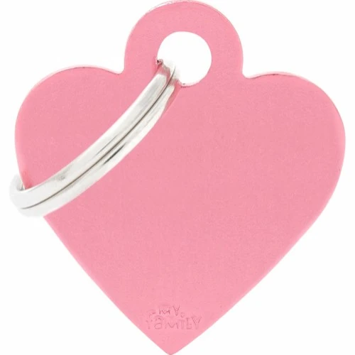 Hundetegn My family Basic Hjerte Pink Lille