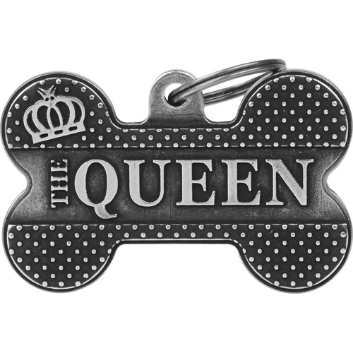 My Family Hundetegn Ben Bronx The Queen XL Sølv
