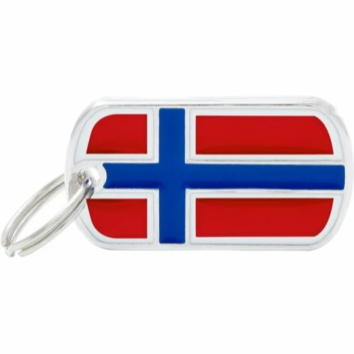 Hundetegn My Family Flag Norge