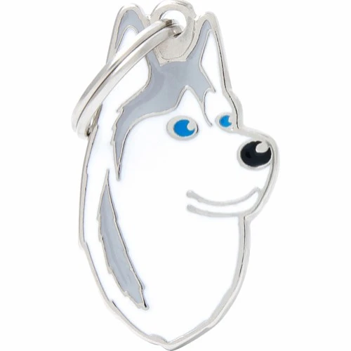 My Family Hundetegn Friends Siberian Husky Grå