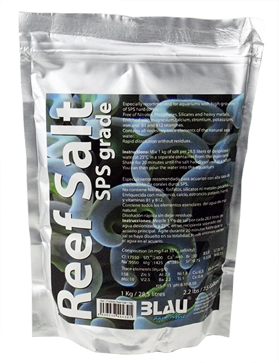 Blau Reef Salt pose 20 kg til 600 Liter