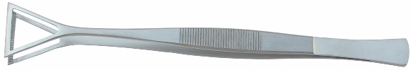 Akvarium pincet trekant 20 cm, hoved 27 mm