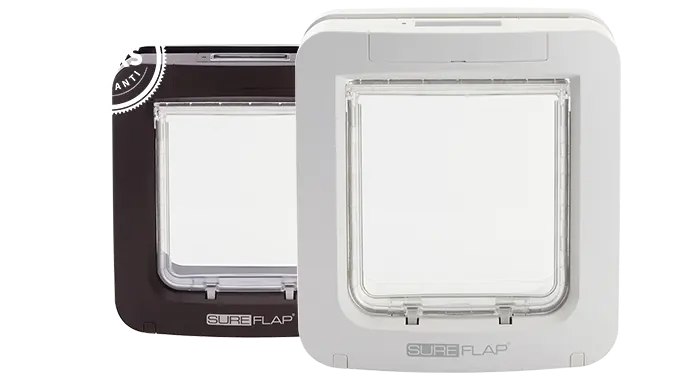 Sureflap Kæledyrsdør 178 x 170 mm i hvid