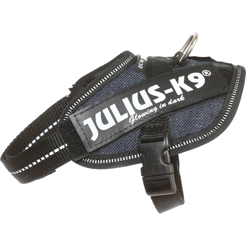 Julius K9 hundesele IDC Dark Jeans str 1