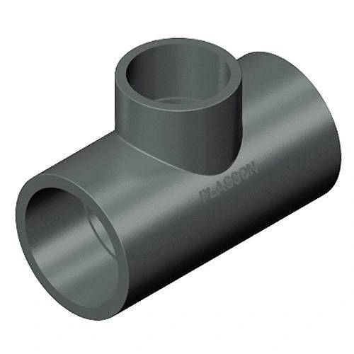 PVC tee 90 grader 90 x 40 mm. (reduceret)