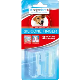 Bogadent Silicone Finger til hund 2 stk