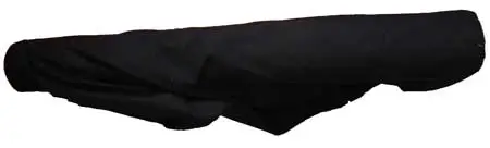 Fiberunderlag Sort 50 x 2 meter