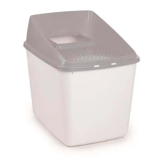 AFP Go Fresh No Mess litter Box Grå (Kattetoilet)