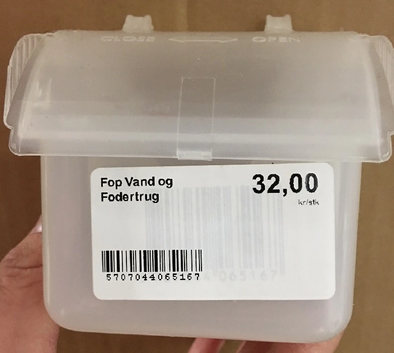 FOP Vand og Fodertrug