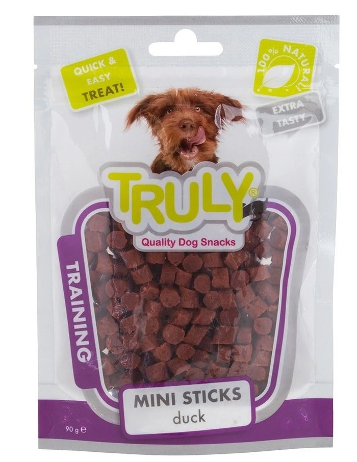 Truly Trainer Mini Sticks Duck 90 g - træningssticks med and