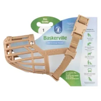 Baskerville mundkurv str: 1
