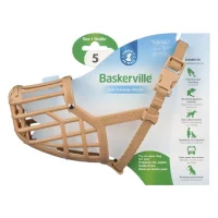 Baskerville mundkurv str: 5