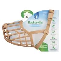 Baskerville mundkurv str: 6