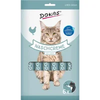 Dokas Kat Creamy Slikbar Kattesnack Kyllingelever 90 Gram