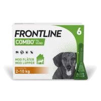 Frontline Combo 6x0,67ml til hund 2 - 10 kg