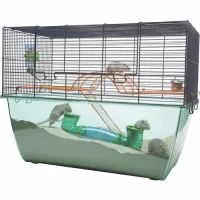Habitat XL 70x37x56 blå wire