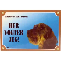 Her vogter jeg skilt med Ruhåret Gravhund